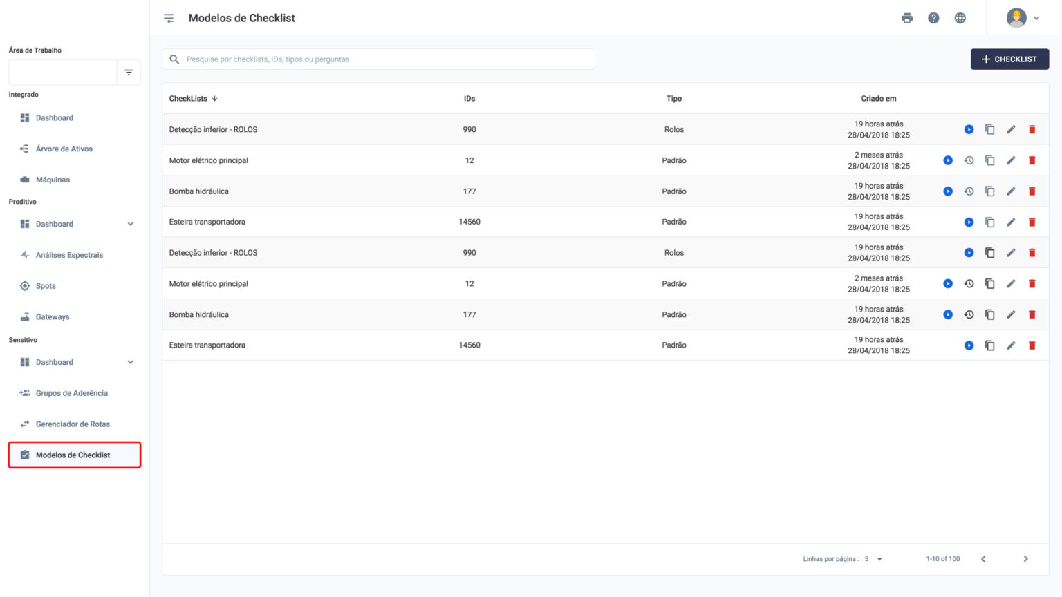 Como administrar sus rutas de inspección sensitiva